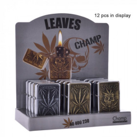 Зажигалка Champ | Zippo with Leaf logo's Felix Shop