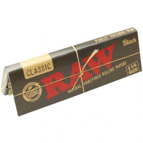 Бумага для самокруток RAW Black Ultra Thin 1¼" Felix Shop