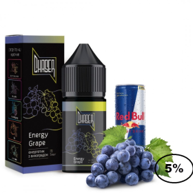 Жидкость Chaser Black Energy Grape (Чейзер блэк Виноград Энергетик) 30мл, 5% Felix Shop