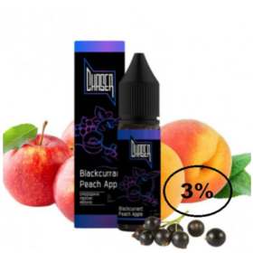 Жидкость Chaser Black Blackcurrant Peach Apple (Чейзер блэк Черная Смородина Персик Яблоко) 15мл, 3% Felix Shop