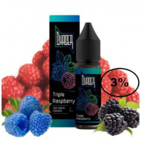Жидкость Chaser Black Triple Raspberry (Чейзер блэк Тройная Малина) 15мл, 3% Felix Shop