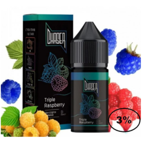 Жидкость Chaser Black Triple Raspberry (Чейзер блэк Тройная Малина) 30мл, 3% Felix Shop