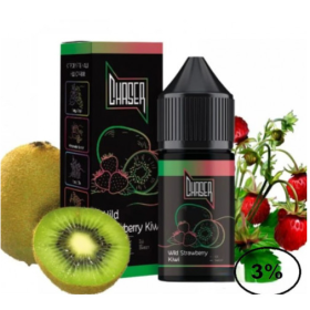 Жидкость Chaser Black Wild Strawberry Kiwi (Чейзер блэк Клубника Киви) 30мл, 3% Felix Shop