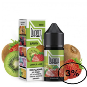 Жидкость Chaser Banny (Чейзер Земляника Киви) 30мл, 3% Felix Shop