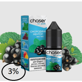 Жидкость Chaser (Чейзер Ментол Черника) 30мл, 3% Felix Shop