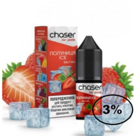 Жидкость Chaser (Чейзер Клубника Айс) 10мл, 3% Felix Shop