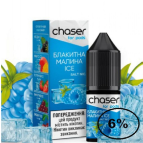Жидкость Chaser (Чейзер Голубая Малина Айс) 10мл, 6% Felix Shop