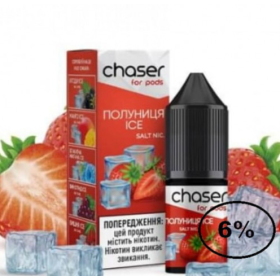 Жидкость Chaser (Чейзер Клубника Айс) 10мл, 6% Felix Shop