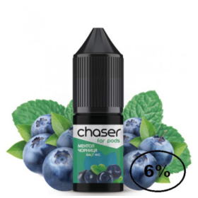 Жидкость Chaser (Чейзер Ментол Черника) 10мл, 6% Felix Shop