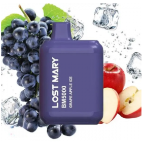 Электронные сигареты Lost Mary CM5000 Grape apple ice(Виноград яблоко айс) Felix Shop