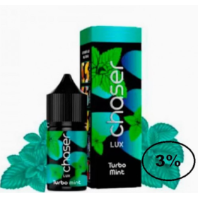 Жидкость Chaser LUX Turbo Mint (Чейзер Люкс Турбо Мята) 30мл, 3% Felix Shop