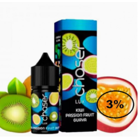 Жидкость Chaser LUX Kiwi Passionfruit Guava (Чейзер Люкс Киви Маракуйя Гуава) 30мл, 3% Felix Shop