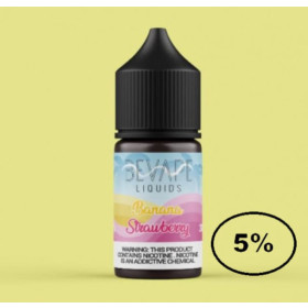 Жидкость Bevape Liquids - Banana Strawberry (Бивейп Банан Клубника) 30 мл 5% Felix Shop