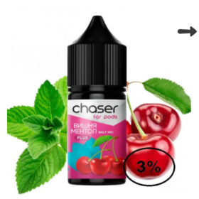 Жидкость Chaser (Чейзер Вишня Ментол) 30мл, 3% Felix Shop