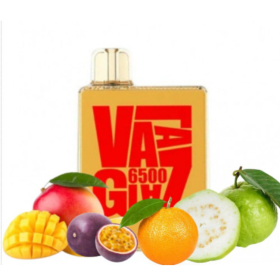 Электронные сигареты VAAL GLAZ6500 Mango Passionfruit Guava Orange (Веел) Манго Маракуйя Гуава Апель Felix Shop