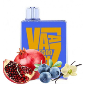 Электронные сигареты VAAL GLAZ6500 Blueberry Pomegranate Vanilla (Веел) Черника Гранат Ваниль Felix Shop
