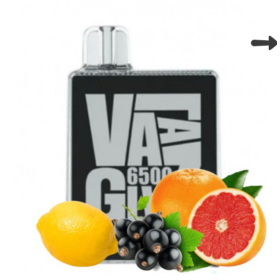 Электронные сигареты VAAL GLAZ6500 Grapefruit Blackcurrant Lemon (Веел) Грейпфрут Черная смородина Л Felix Shop