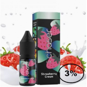 Жидкость Chaser LUX Strawberry Cream (Чейзер Люкс Клубничный Крем) 11мл, 3% Felix Shop