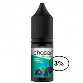 Жидкость Chaser (Чейзер Ментол Черника) 15мл, 3% Felix Shop