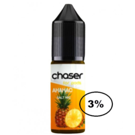 Жидкость Chaser Salt for Pod Pineapple (Чейзер Ананас) 15 мл, 3% Felix Shop