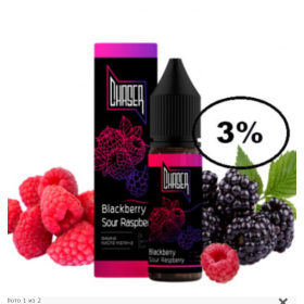 Жидкость Chaser Black Blackberry Sour Raspberry (Чейзер блэк Ежевика Кислая Малина) 15мл, 3% Felix Shop