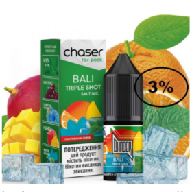 Жидкость Chaser Bali Triple Shot (Чейзер Апельсин Манго Трипл Шот) 10мл, 3% Felix Shop