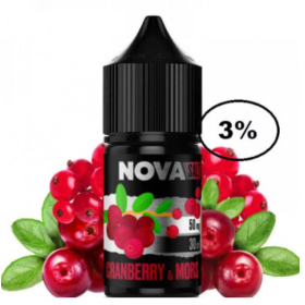 Жидкость Nova Cranberry Mors (Нова Клюквеный Морс) 30мл, 3% Felix Shop