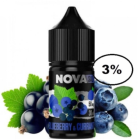 Жидкость Nova Blueberry Currant (Нова Черника Черная Смородина) 30мл, 3% Felix Shop