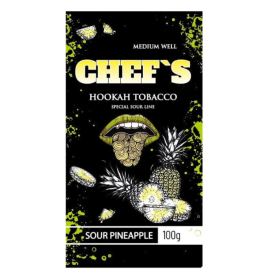 Табак Chefs Sour Pineapple (Чифс Кислый Ананас) 100 грамм Felix Shop
