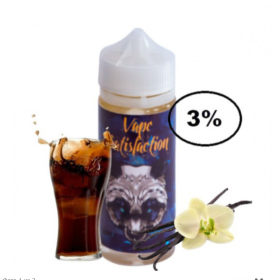Жидкость Vape Satisfaction Cola Vanilla (Вейп Сатисфекшн Ванильная Кола) 120мл Органика, 3% Felix Shop