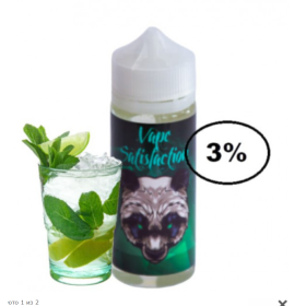 Жидкость Vape Satisfaction Mojito (Вейп Сатисфекшн Мохито) 120мл Органика, 3% Felix Shop