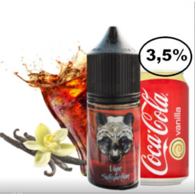 Жидкость Vape Satisfaction Cola Vanilla (Вейп Сатисфекшн Ванильная Кола) 30мл, 3,5% Felix Shop