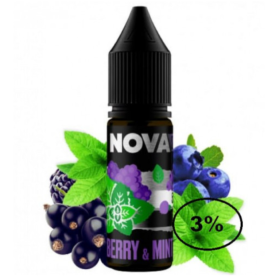 Жидкость Nova Berry Mint (Нова Ягода Мята) 15мл, 3% Felix Shop