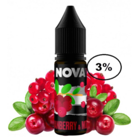 Жидкость Nova Cranberry Mors (Нова Клюквеный Морс) 15мл, 3% Felix Shop