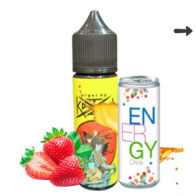 Жидкость Eight by Katana Strawberry Energy (Клубника Энергетик) 50мл, 5% Felix Shop