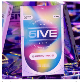 Табак 5IVE Tea Line Wild Raspberry (Файв Чайная линейка Лесная Малина) 100 грамм Felix Shop