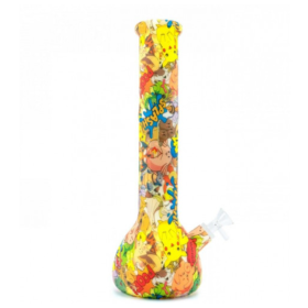 Силиконовый бонг Glow Print Beaker Felix Shop