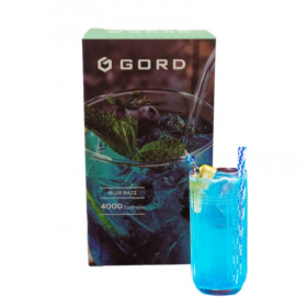 Электронные сигареты Gord G-05 4000 Blue Razz Lemonadey (Лимонад Голубика) Felix Shop