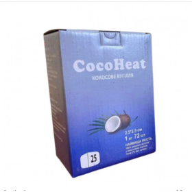Уголь CocoHeat (Кокохит) 1 кг Felix Shop