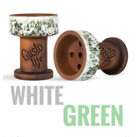 Чаша Gusto Bowls Rook White-Green Felix Shop