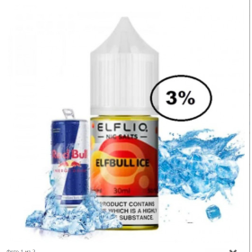Жидкость Elf Liq Elfbull Ice (Энергетик Со Льдом) 30мл, 3% Felix Shop