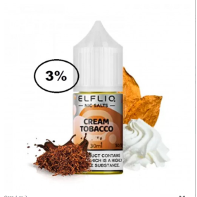 Жидкость Elf Liq Cream Tobacco (Кремовый Табак) 30мл, 3% Felix Shop