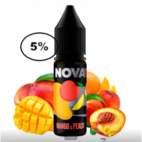 Жидкость Nova Mango Peach (Нова Манго Персик) 15мл, 5% Felix Shop