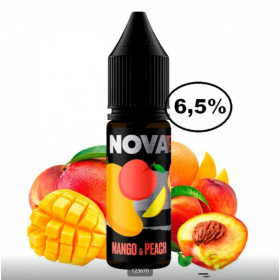 Жидкость Nova Mango Peach (Нова Манго Персик) 15мл, 6,5% Felix Shop