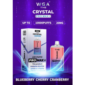 Электронная сигарета Crystal Pro Max 10000 Blueberry Cherry Cranberry (Черника Вишня Клюква) Felix Shop