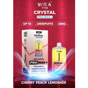 Электронная сигарета Crystal Pro Max 10000 Cherry Peach Lemonade (Вишнево-Персиковый Лимонад) Felix Shop