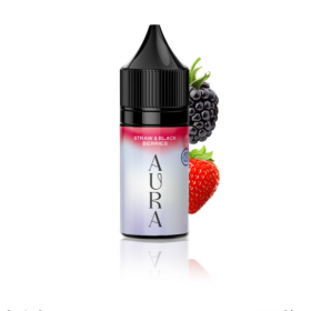 Жидкость Aura Straw & Black Berries (Клубника Ежевика) 30мл 5% Felix Shop