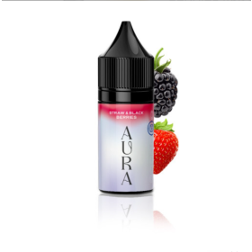 Жидкость Aura Straw & Black Berries (Клубника Ежевика) 15мл 5% Felix Shop