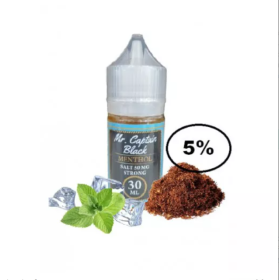Жидкость Mr.Kaptain Black Menthol (Табак Ментол) 30мл 5% Felix Shop