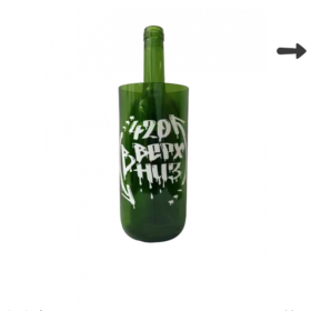 Водник Стеклянный Зеленый 420 Вверх Вниз Felix Shop